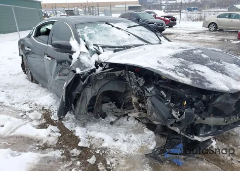 2021 Maserati Ghibli S Q4 из США, поврежденный, VIN ZAM57YTAXM1371263